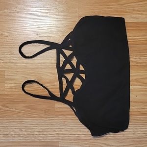 Black bralette